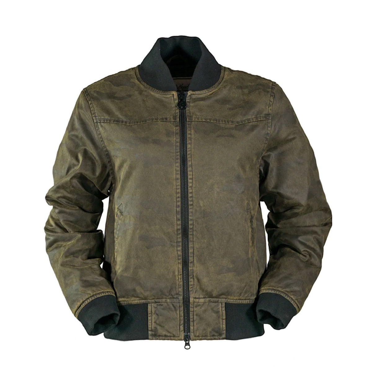 Outback Trading Womens Bailey Bomber Jacket Olive