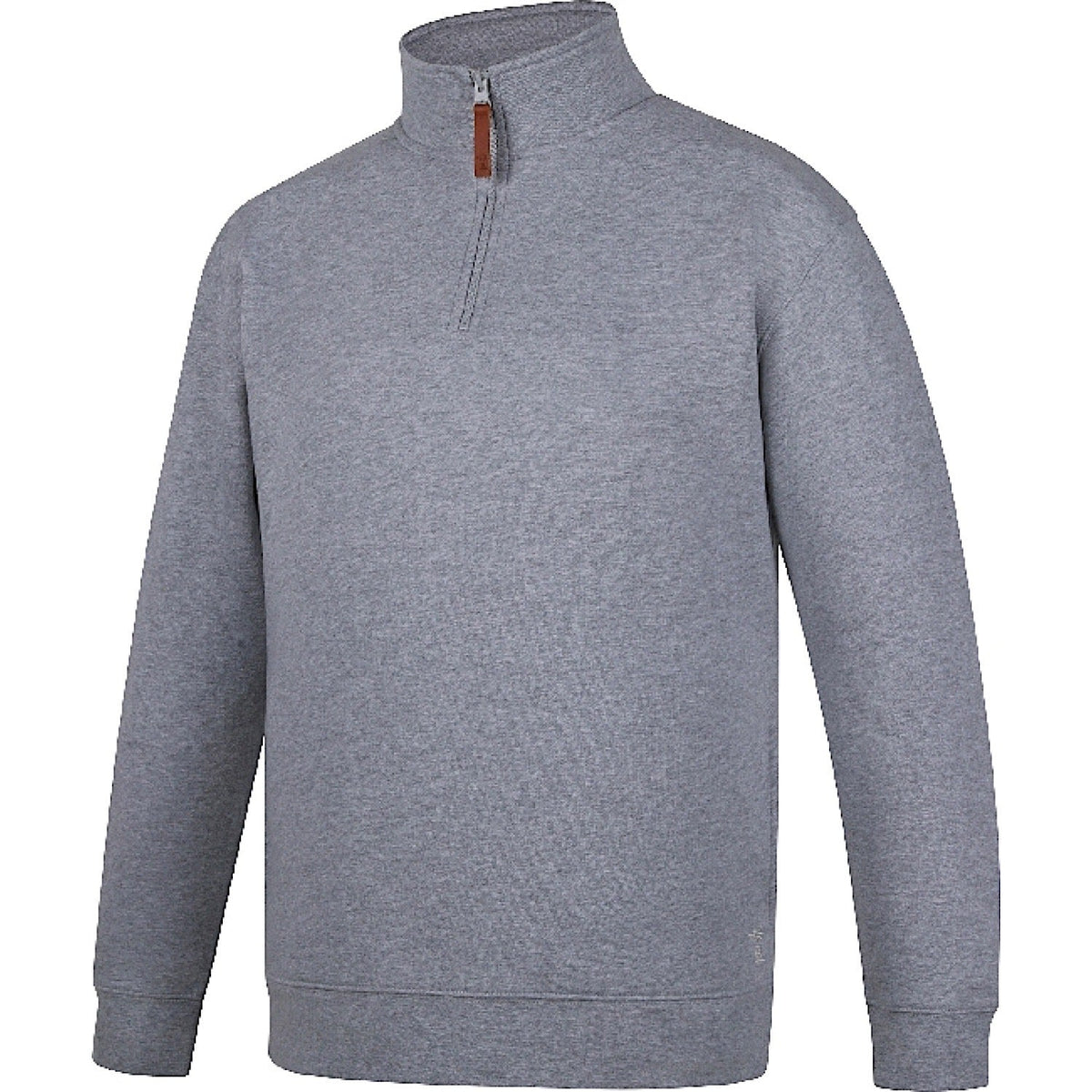 Pilbara Mens Classic Fleece Pullover - Grey Marle