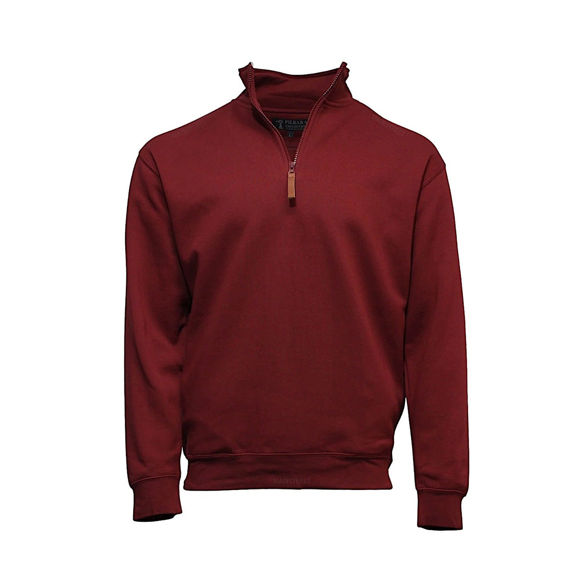 Pilbara Mens Classic Fleece Pullover - Ochre
