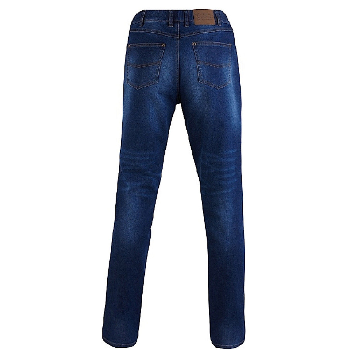 Pilbara Men’s Denim Stretch Jeans - Distressed Blue
