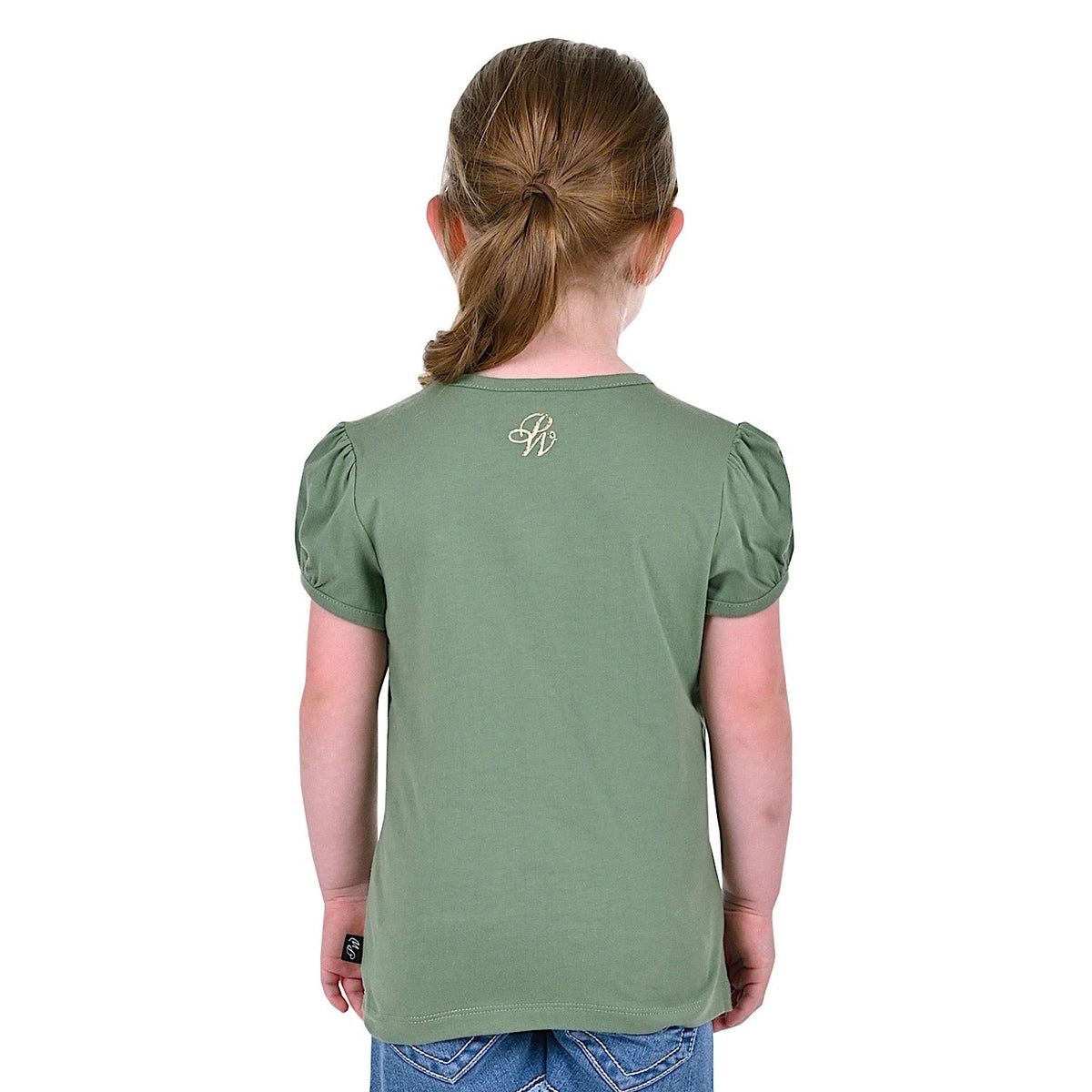 Pure Western Girls Almy Tee-Moss