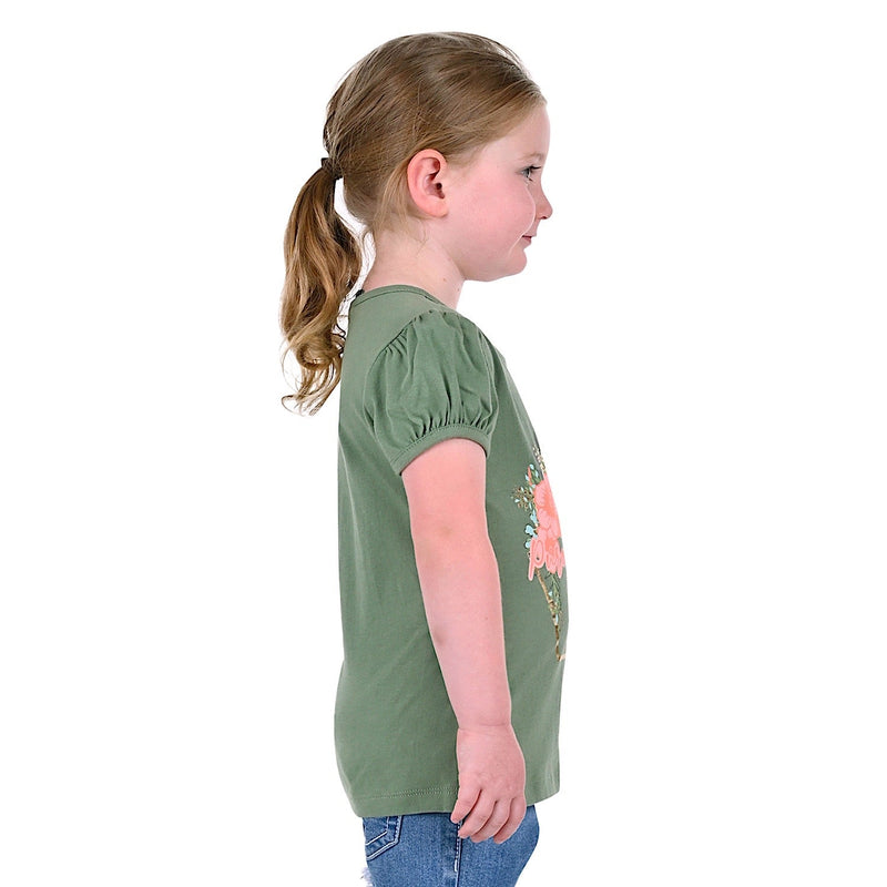 Pure Western Girls Almy Tee-Moss