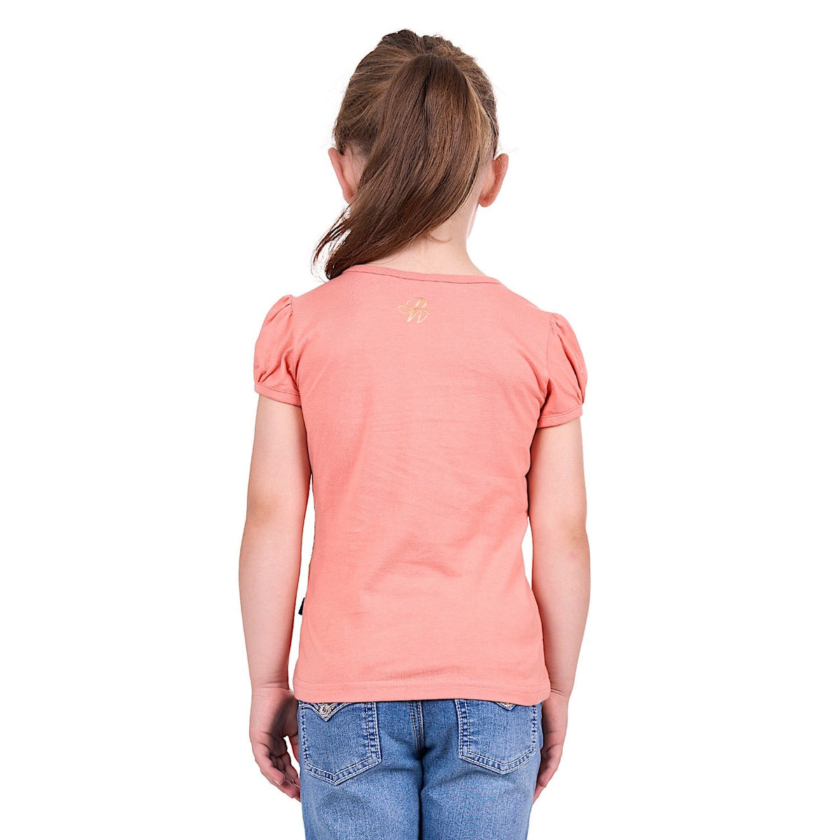 Pure Western Girl’s Candice Tee Coral
