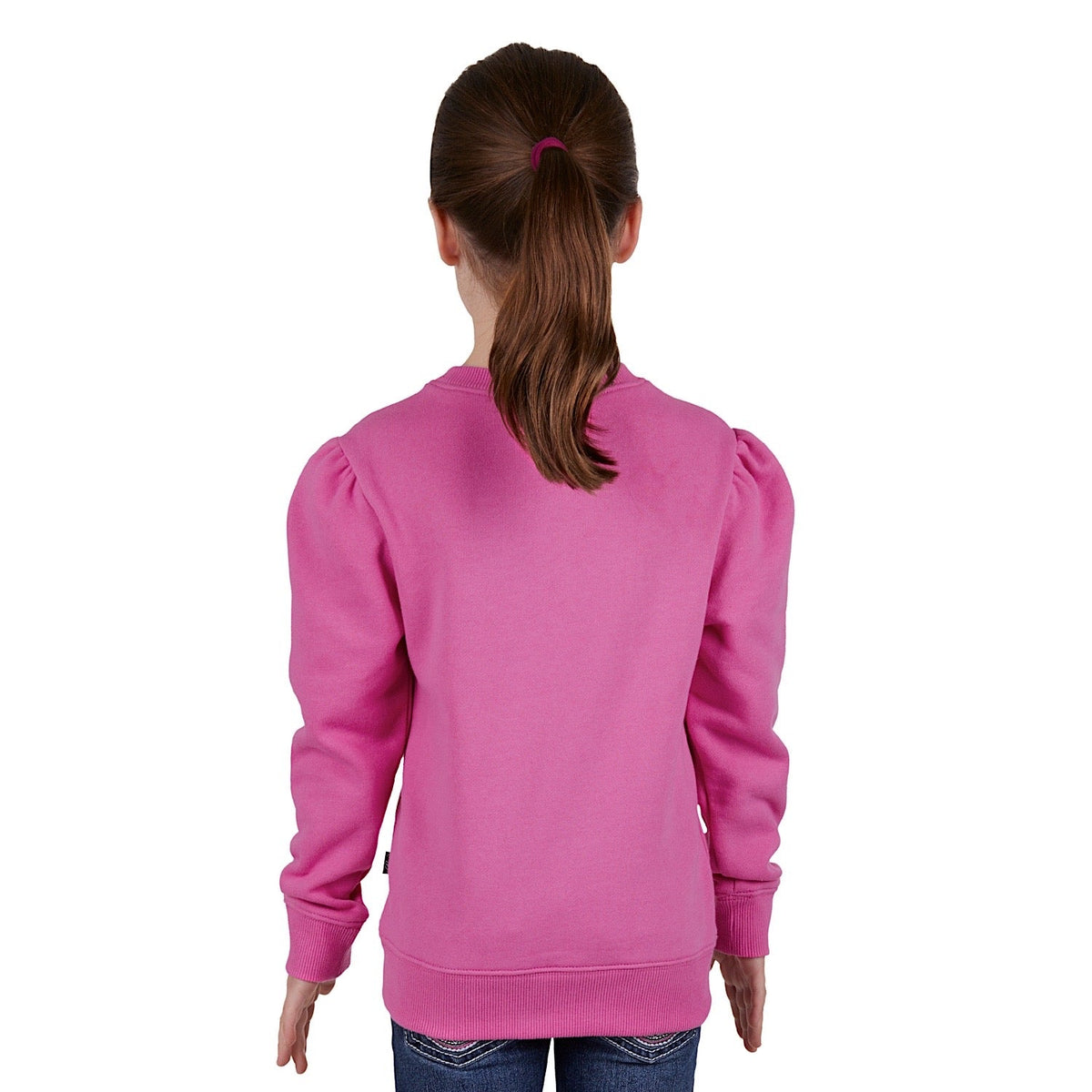 Pure Western Girls Lavina Crew Pink