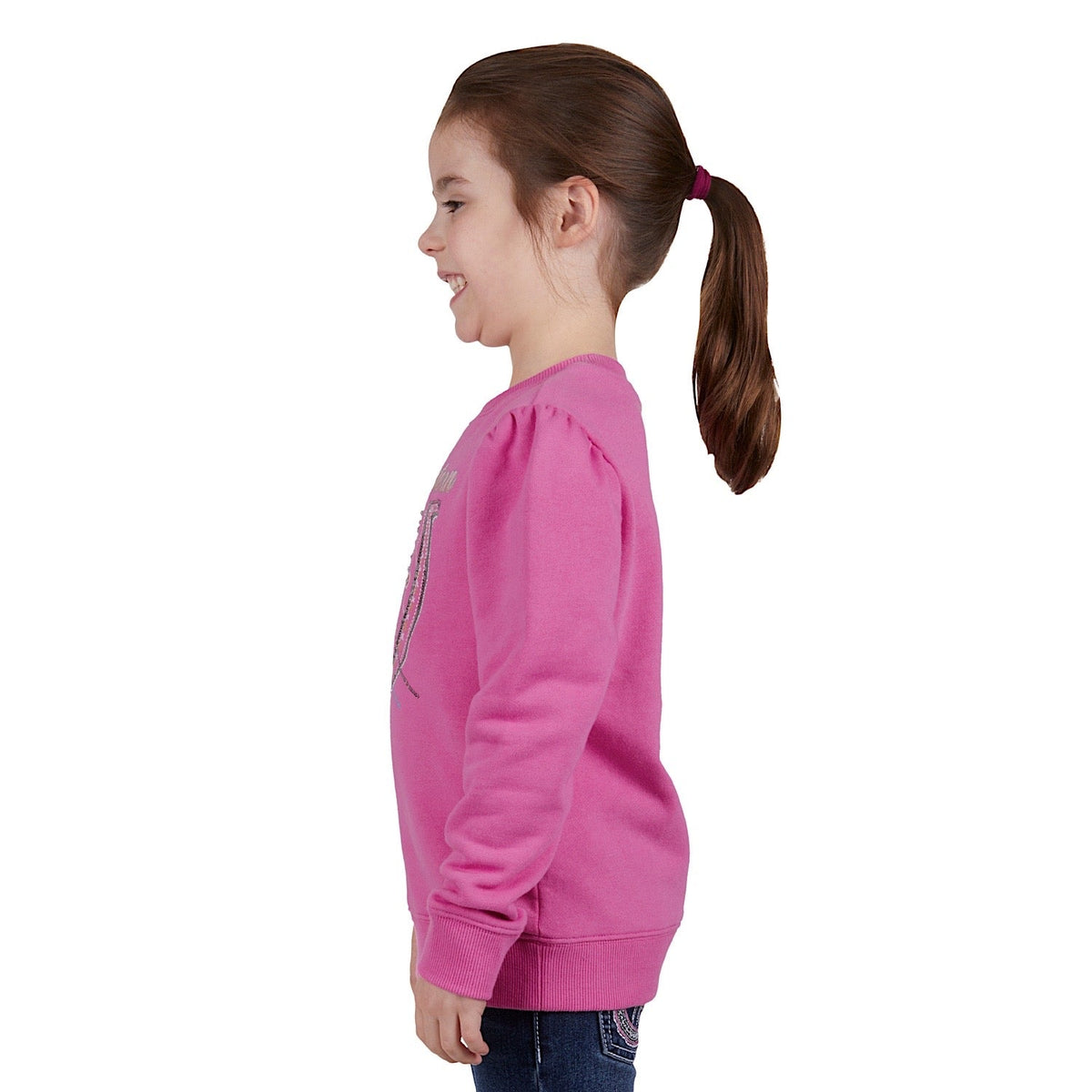 Pure Western Girls Lavina Crew Pink