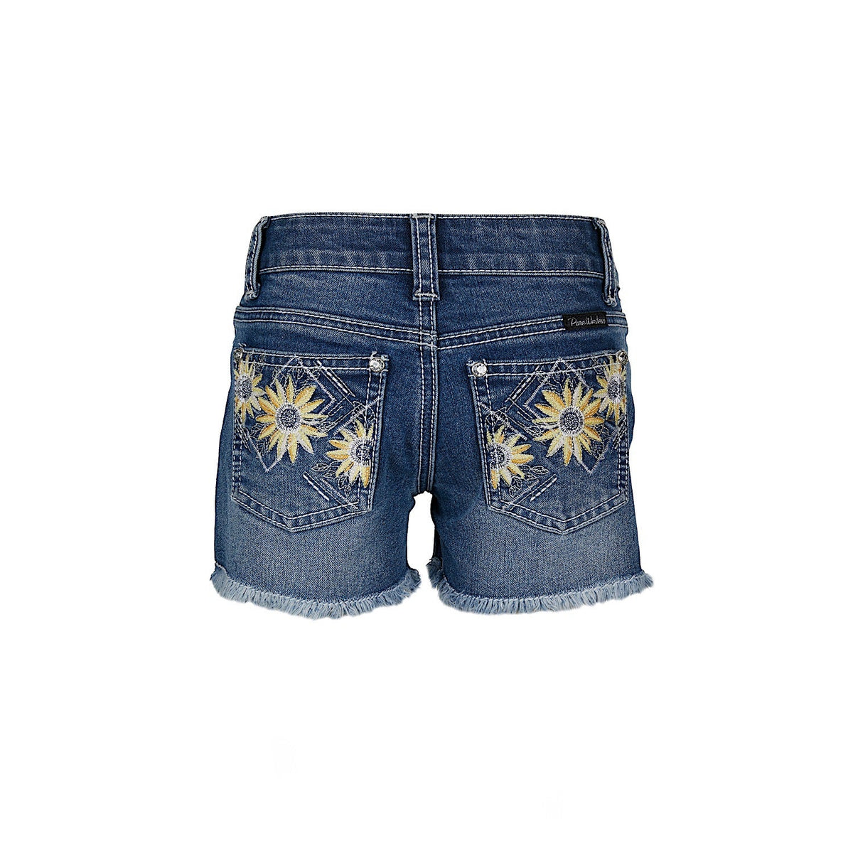 Pure Western Girl’s Peyton Short Retro Blue