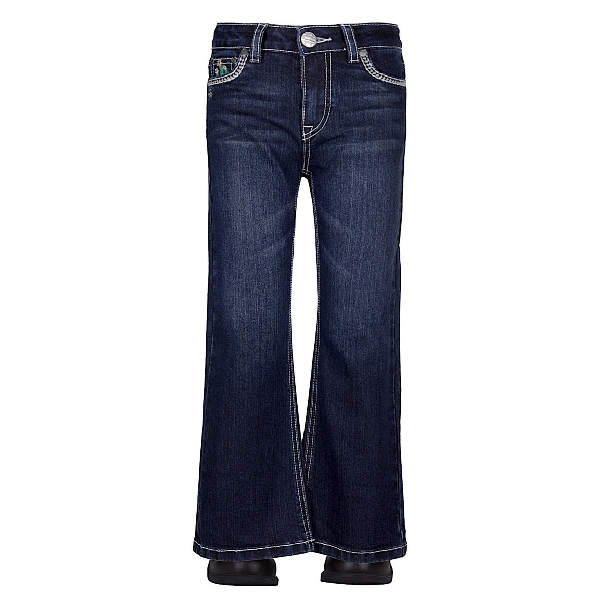 Pure Western Girl’s Zoe Boot Cut Jean Midnight