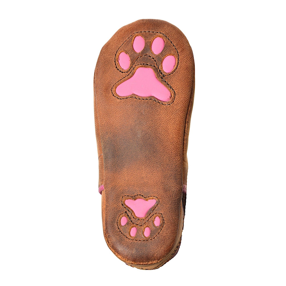 Pure Western INFANT Molly Boot -Oiled Distressed Brown/Pink