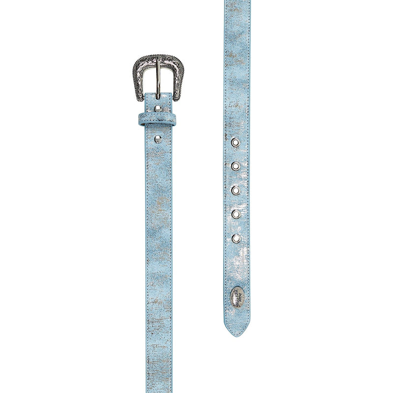 Pure Western Kid’s Denim Belt - Denim