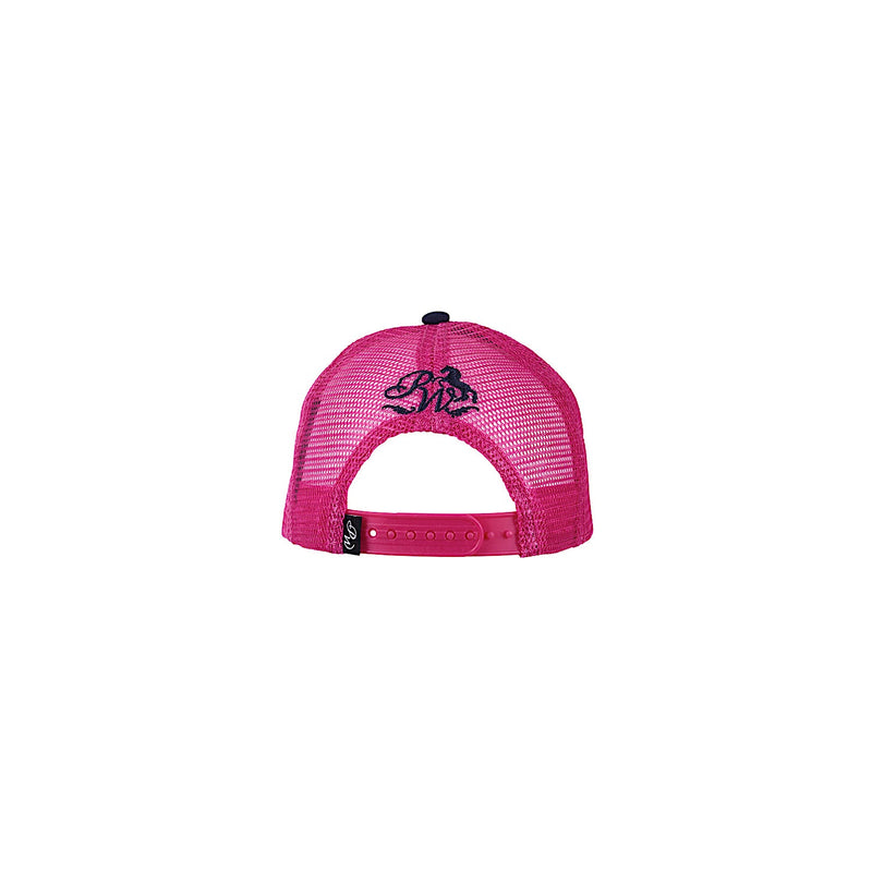 Pure Western Kid’s Kit Trucker Cap - Navy/Pink