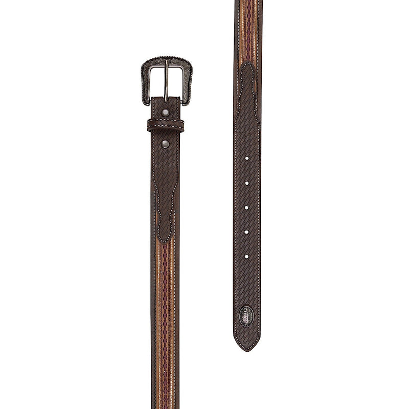 Pure Western Kid’s Oscar Belt - Chocolate/Tan