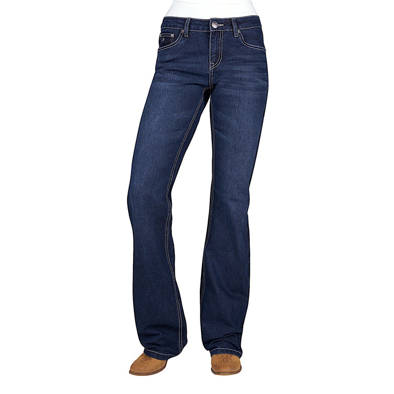 Pure Western Women’s Pia Relaxed Rider Jean 36’’ Leg - Midnight