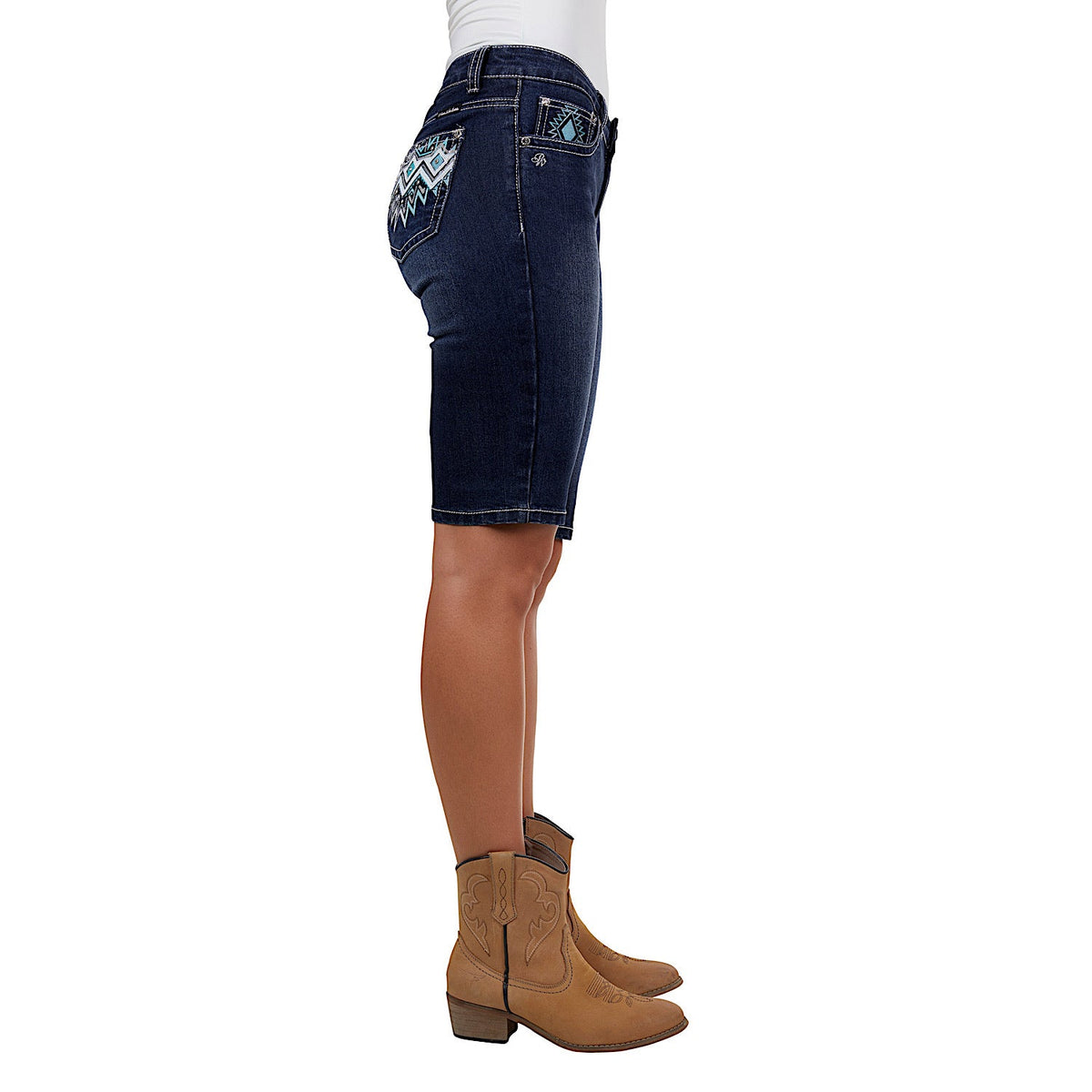 Pure Western Women’s Serena Short Texas Sky