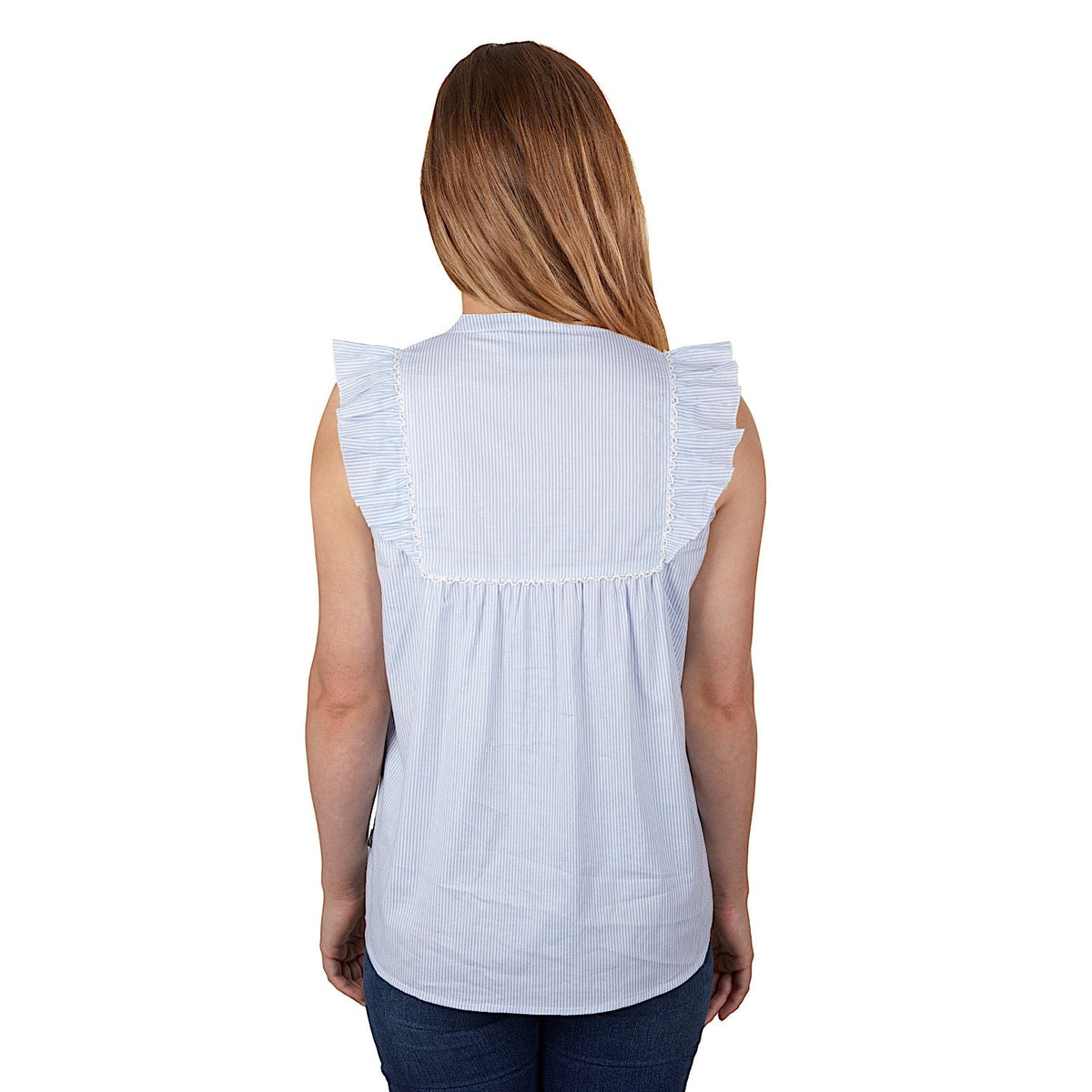 Pure Western Women’s Shannon Blouse Blue