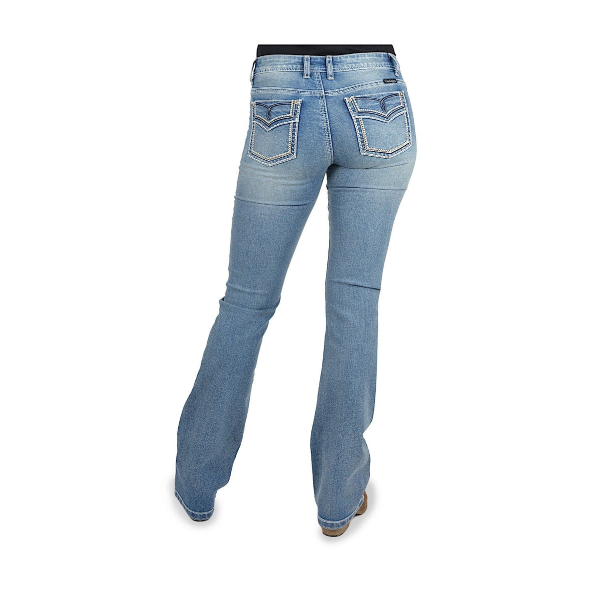 Pure Western Women’s Veronica Boot Cut Jean 34’’ Leg Moonshine