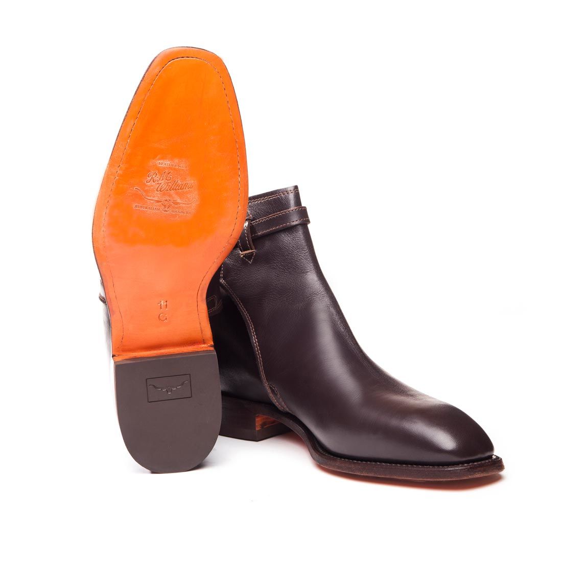 R.M. Williams Stockman’s Buckle Boot - Chestnut Leather