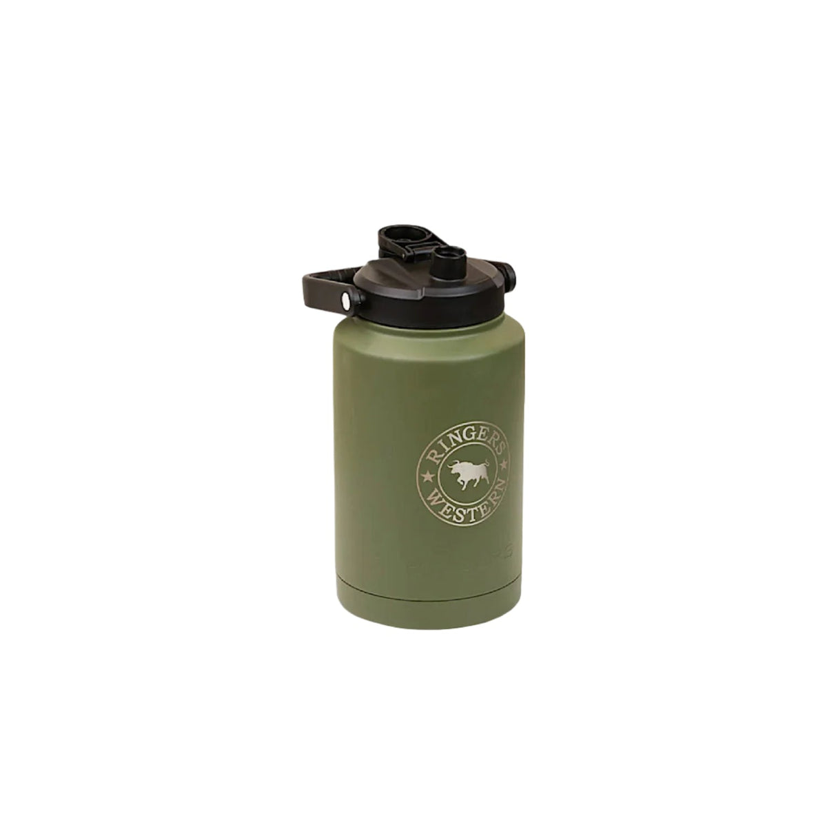 Ringers Western Big Gulp Stainless Steel Insulated - Cactus Green