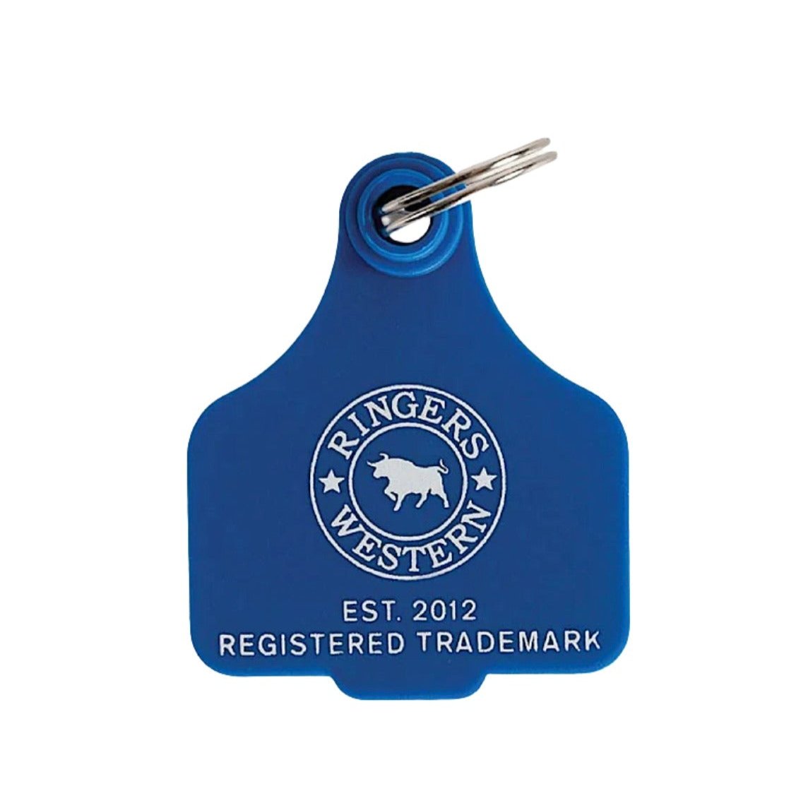 Ringers Western Cattle Tag - Royal Blue