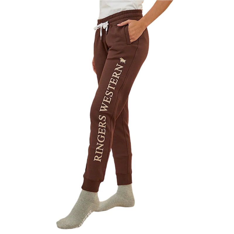 Ringers Western Iluka Women’s Trackpant - Chocolate/Dark Sand
