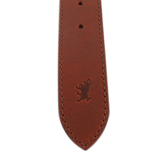 Ringers Western James Belt - Tawny Brown / Gold
