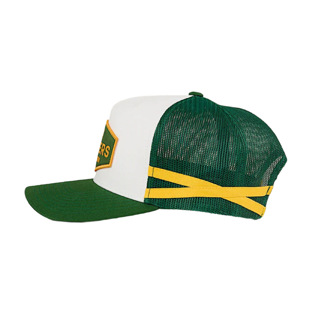 Ringers Western Kid’s Cunningham Deep Fit Trucker Cap - Lake Green