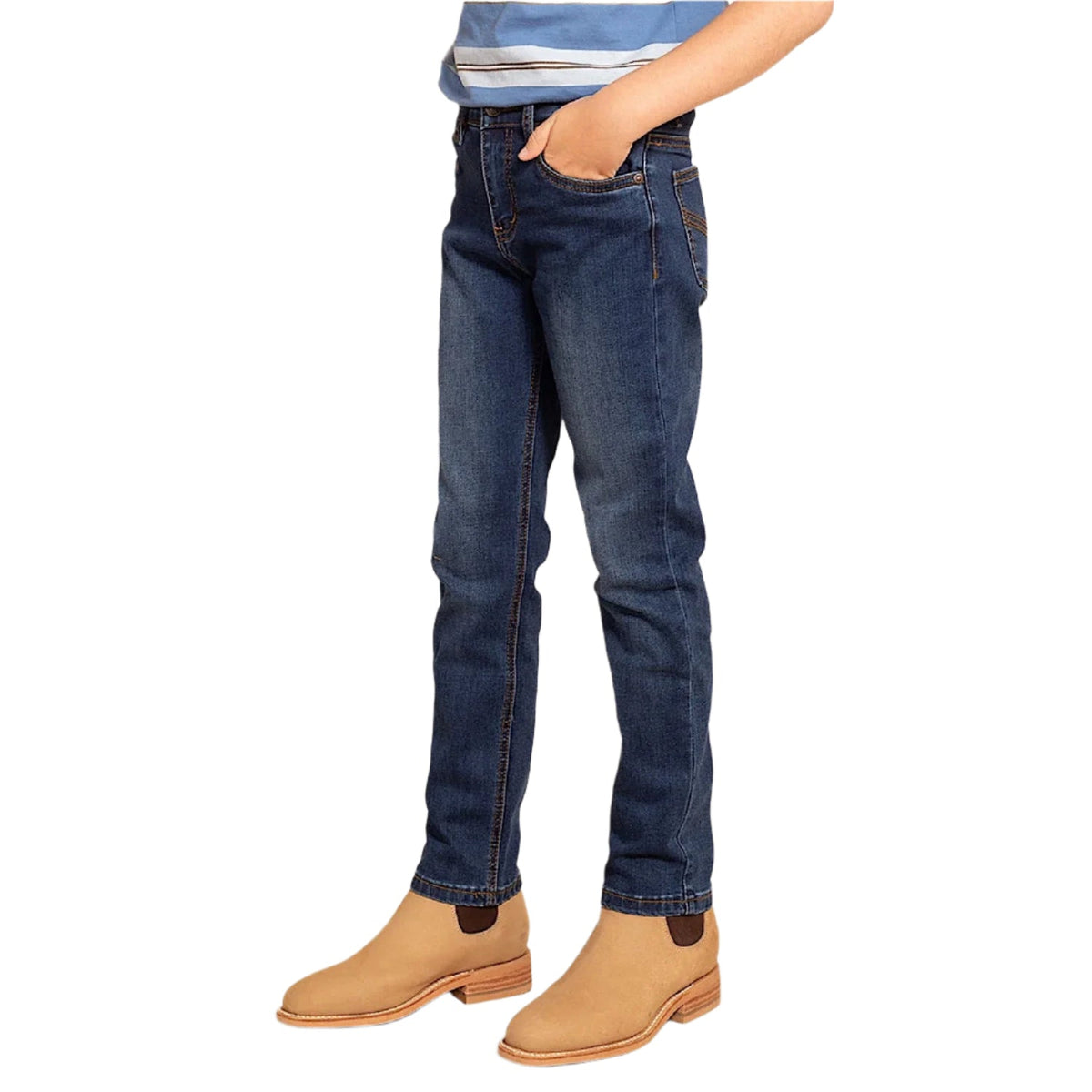 Ringers Western Kid’s Junior Jeans - Classic Blue