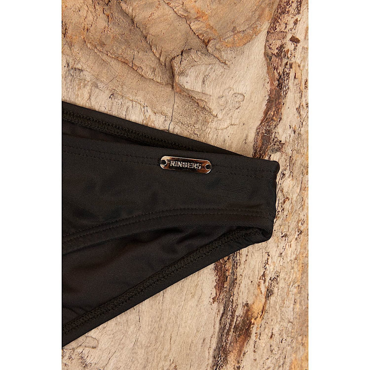Ringers Western Kid’s May Swim Bottom - Black/Silver