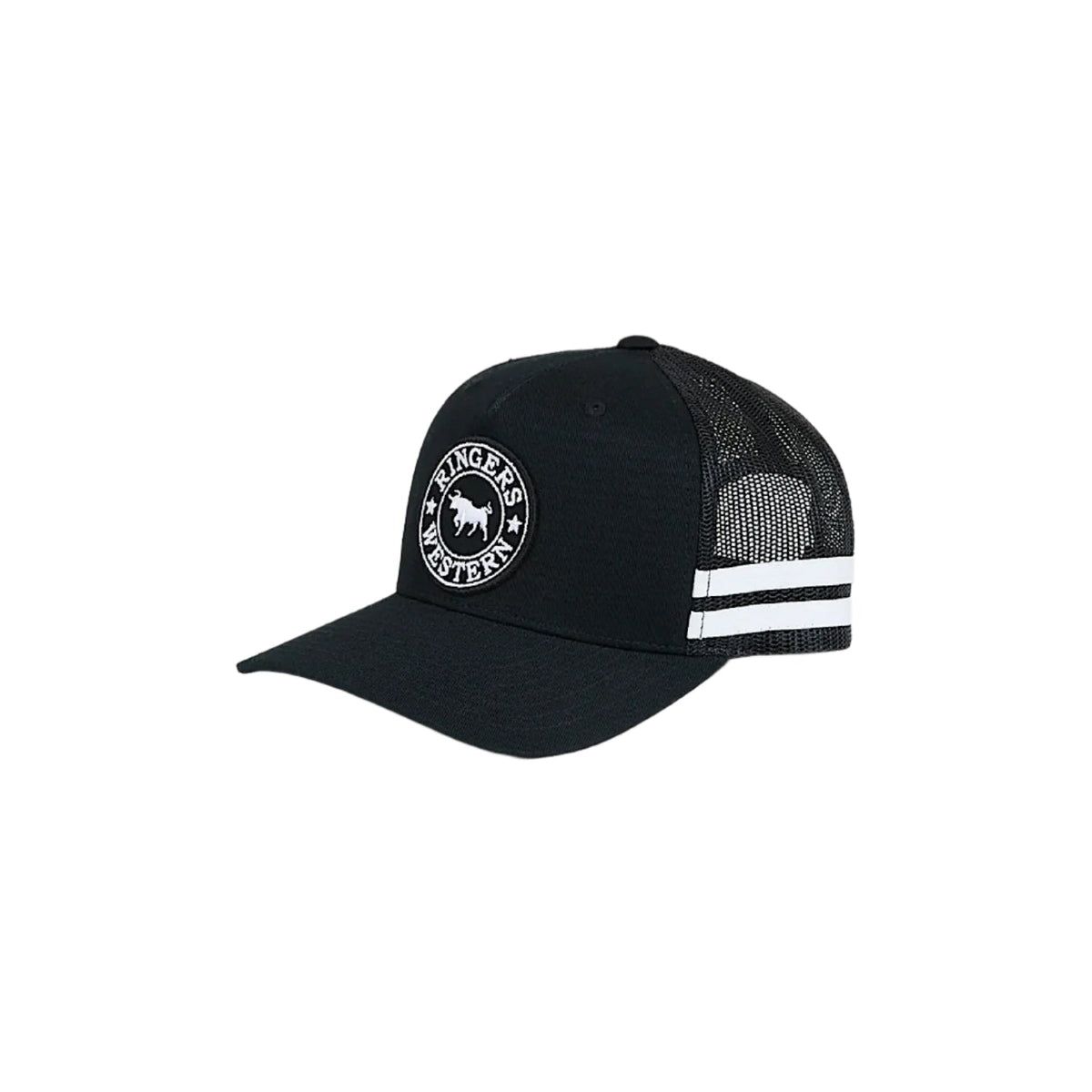 Ringers Western Kid’s McCoy Trucker Cap - Black/White
