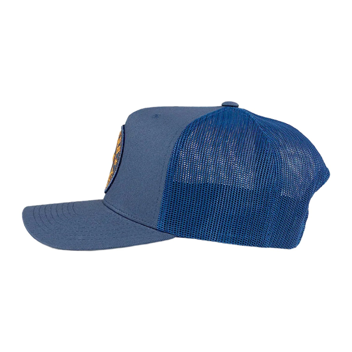Ringers Western Kid’s Signature Bull Trucker Cap - Yale Blue