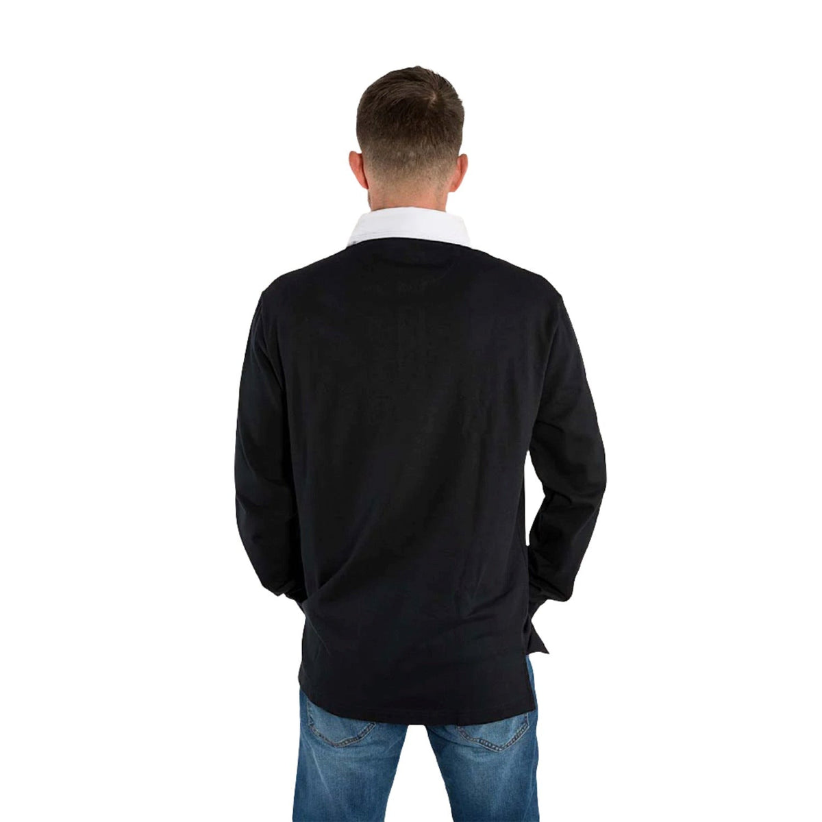 Ringers Western Men’s Burton Rugby Jersey - Black/White