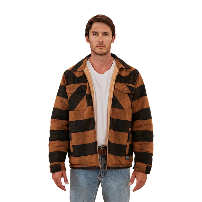 Ringers Western Men’s Jed Reversible Jacket - Tawny Brown