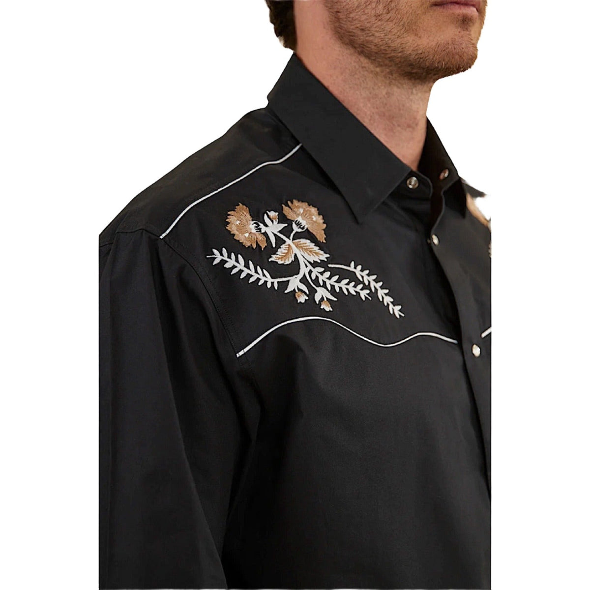 Ringers Western Men’s Neilsen Western Dress Shirt - Black