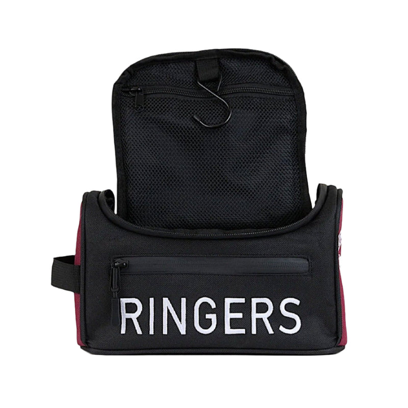 Ringers Western Occy Toiletry Bag - Burgundy / Black