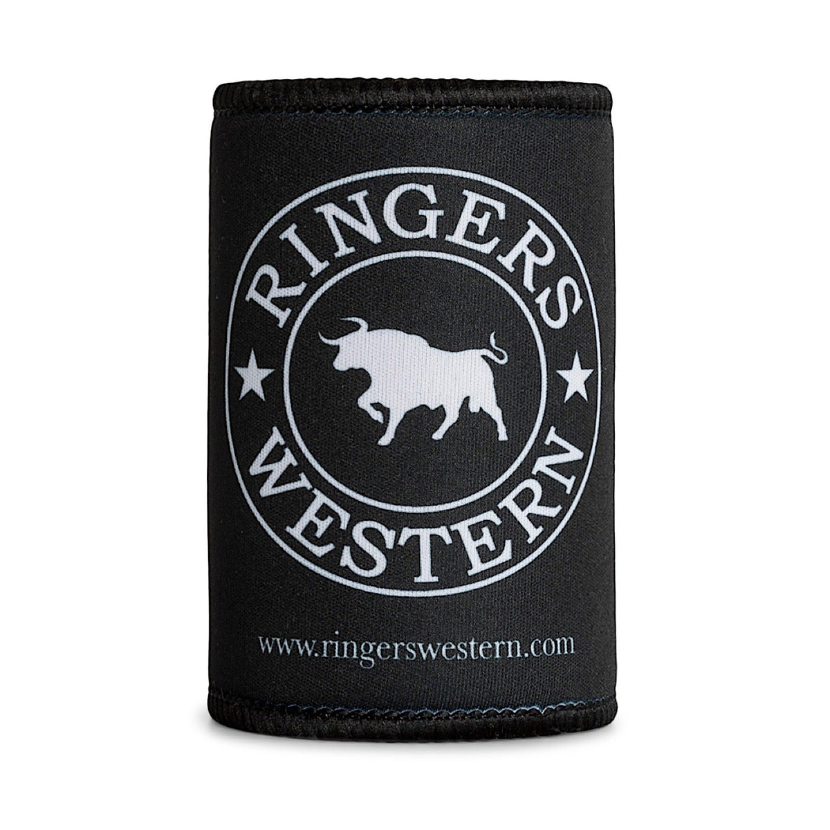Ringers Western Signature Bull Stubby Cooler - Black
