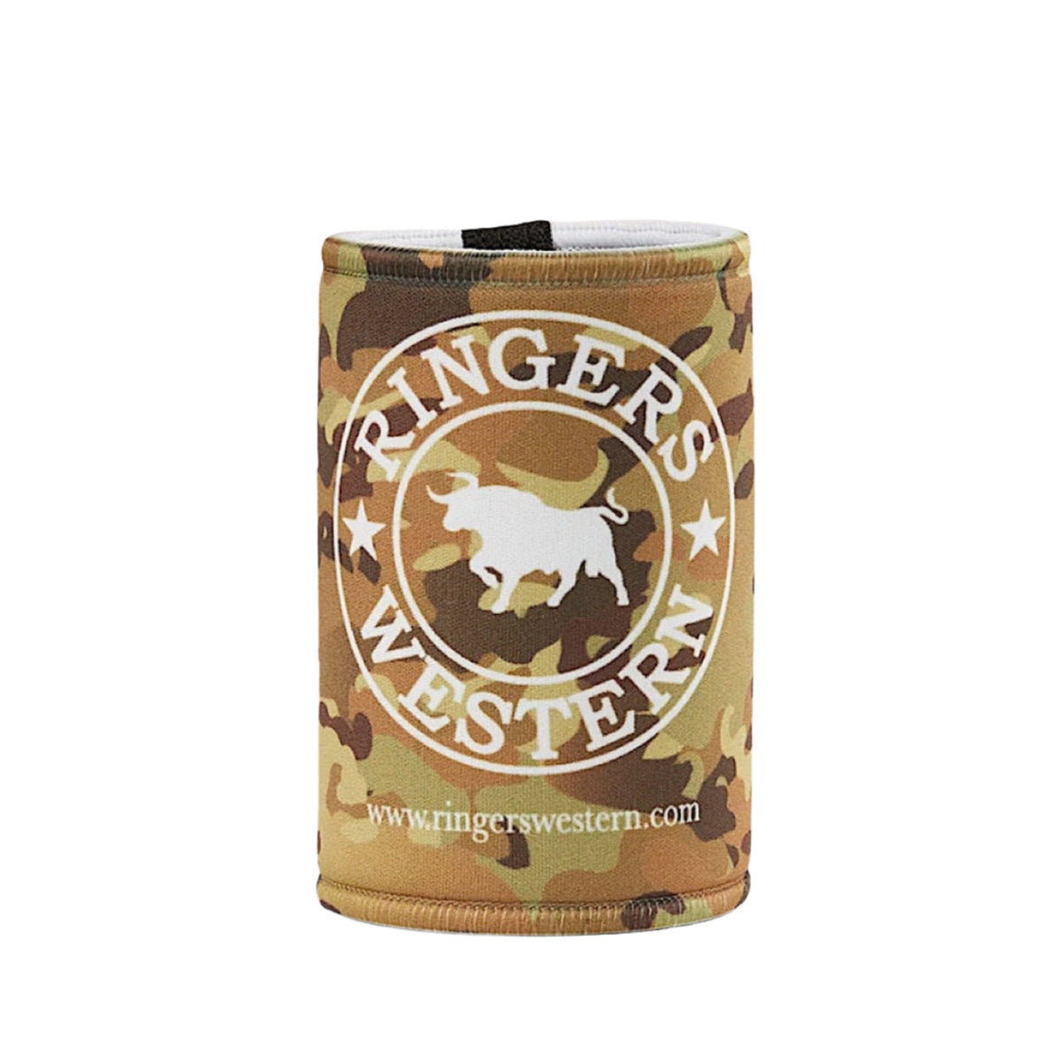 Ringers Western Signature Bull Stubby Cooler - Camo (Light)