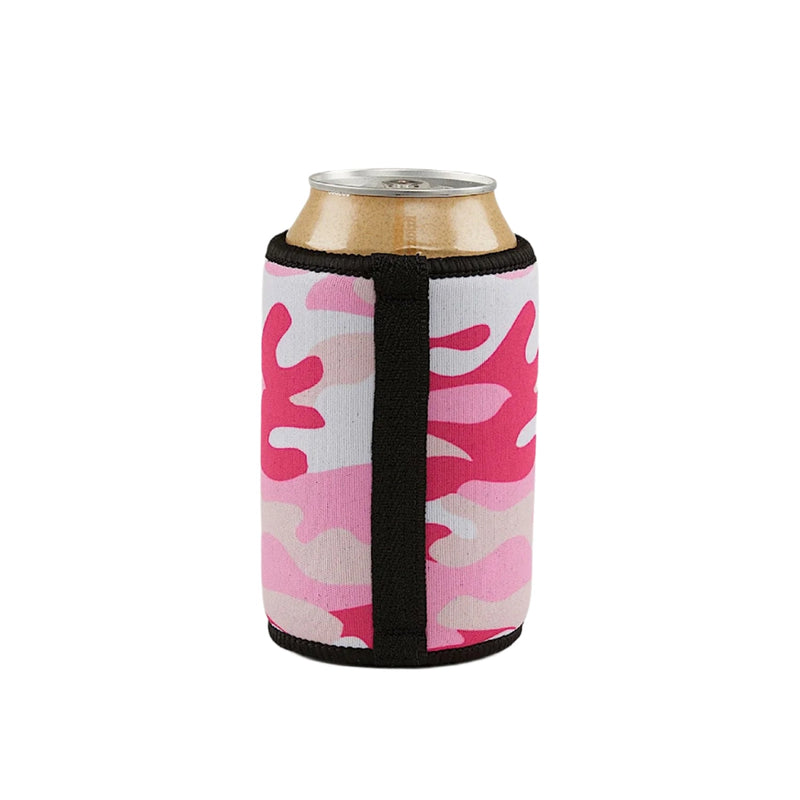 Ringers Western Signature Bull Stubby Cooler - Pink Camo