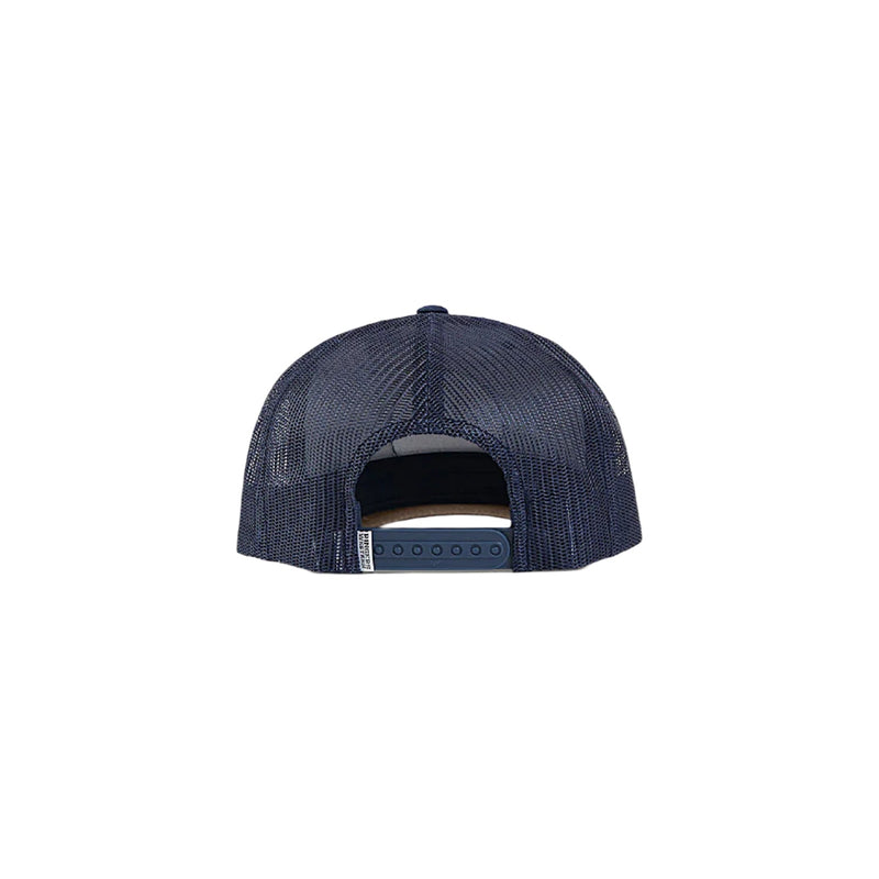 Ringers Western Signature Bull Trucker Cap - Navy/Chocolate