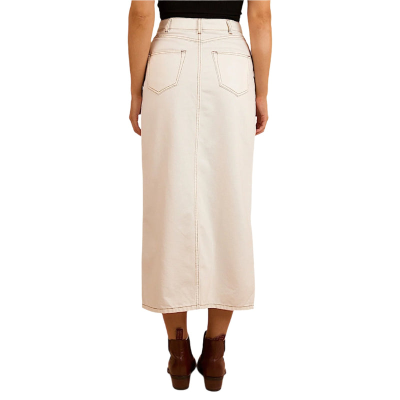 Ringers Western Women’s Christa Midi Skirt - Off White