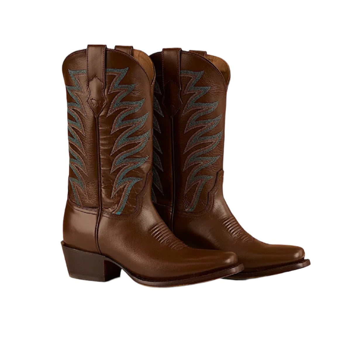 Ringers Western Women’s Longreach Cuban Heel Boot - Saddle Tan