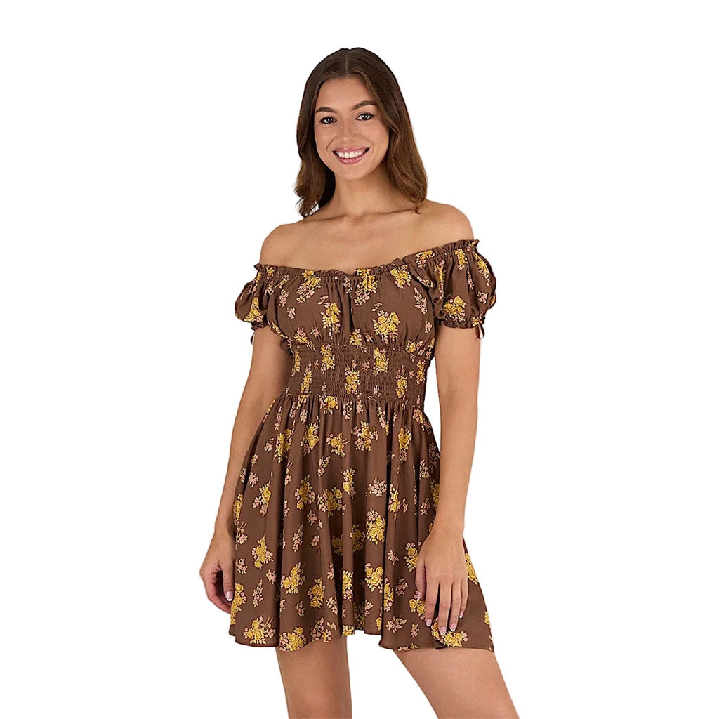 Buy Ringers Western Womens Madison Shirred Mini Dress