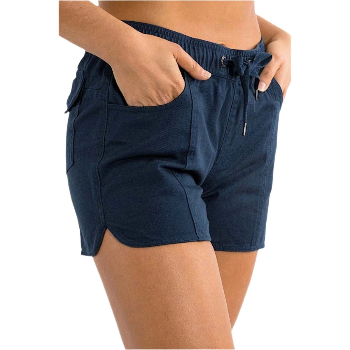 Ringers Western Women’s Tora Heavy Weight Ruggers - Dark Navy/Camel