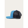 Ringers Western Signature Bull Trucker Cap - Blue & Navy with Blue & Navy Patch