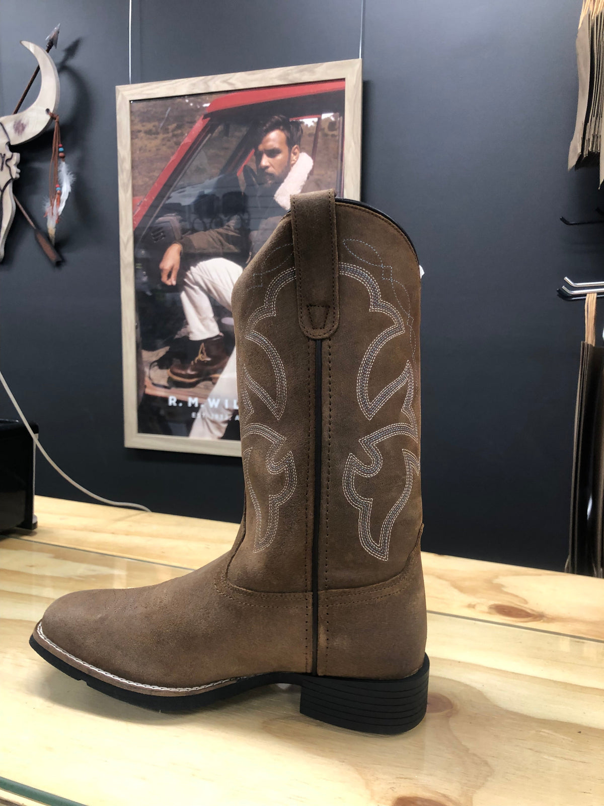 Roper Men’s Cowboy Boot Monterey - Brown Leather