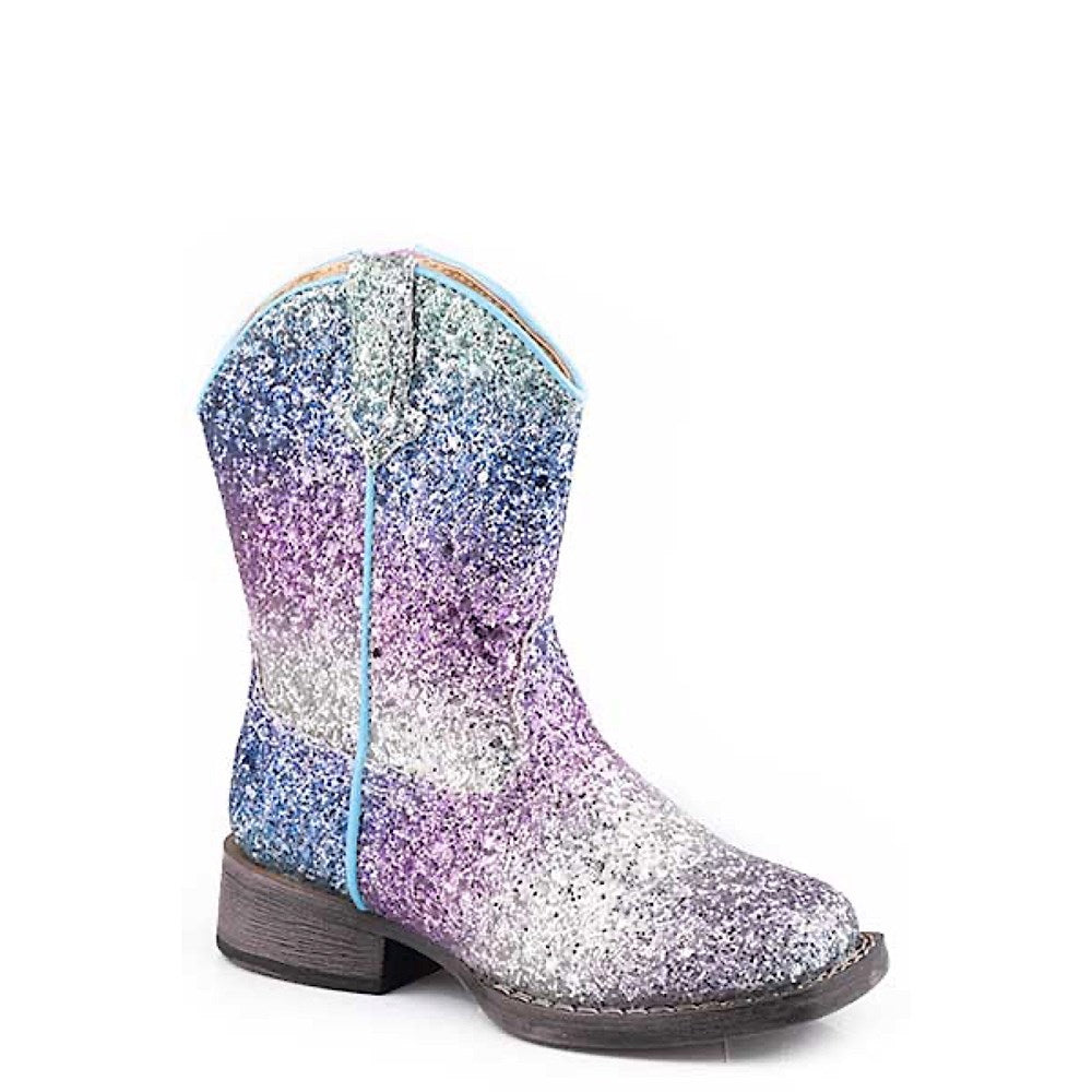 Buy Roper TODDLER Glitter Galore Boot Purple The Stable Door