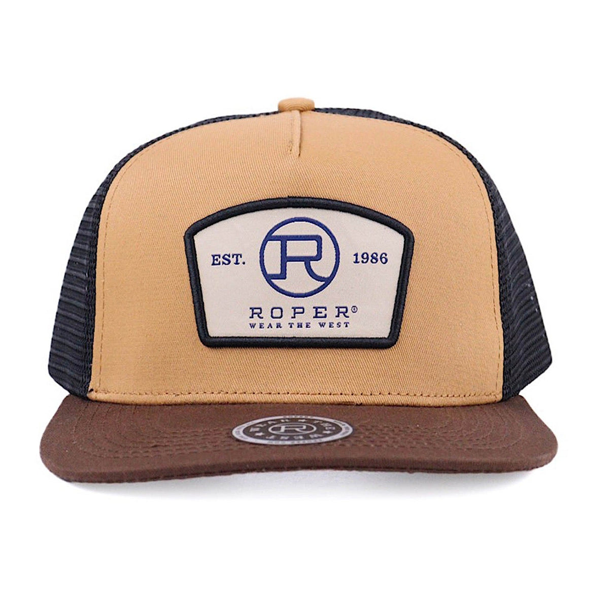Roper Truckers Cap - Tan