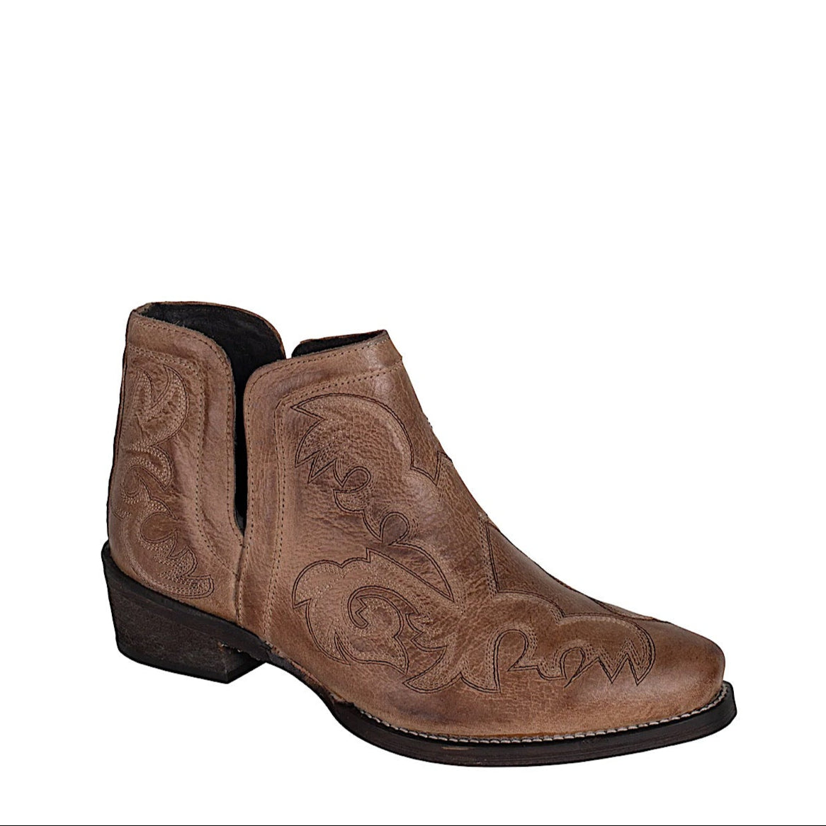 Roper Women’s Addie Boot - Classic Tan Leather