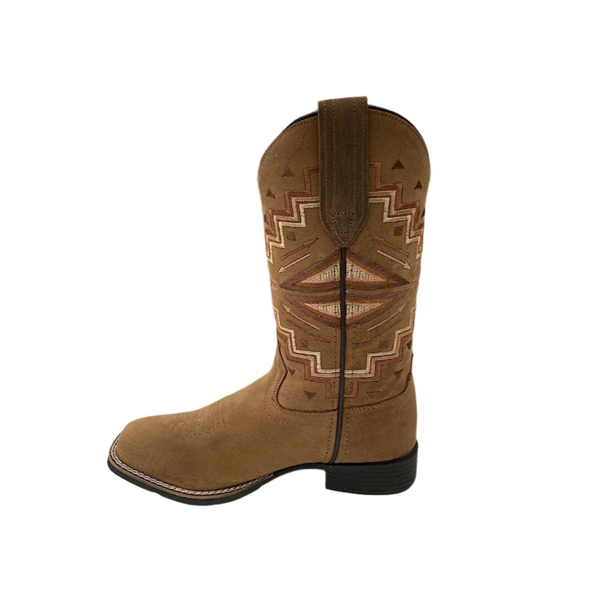 Roper Women’s Monterey Boot - Aztec Tan Burnished Leather