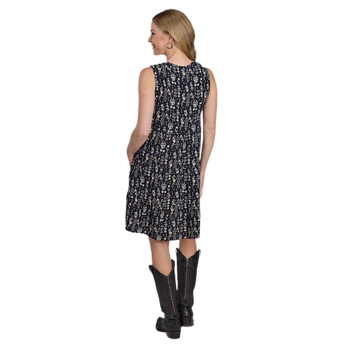 Roper Women’s Studio West Collection Dress - Print Black