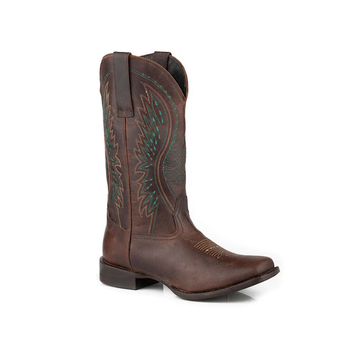 Roper Women’s Tilt Western Boot - Brown Leather
