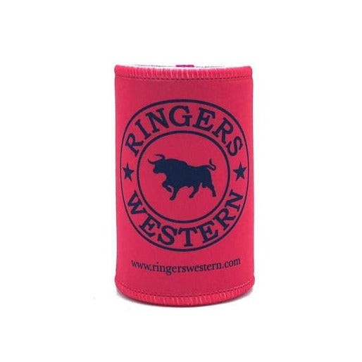 Ringers Western Signature Bull Stubby Cooler - Pink